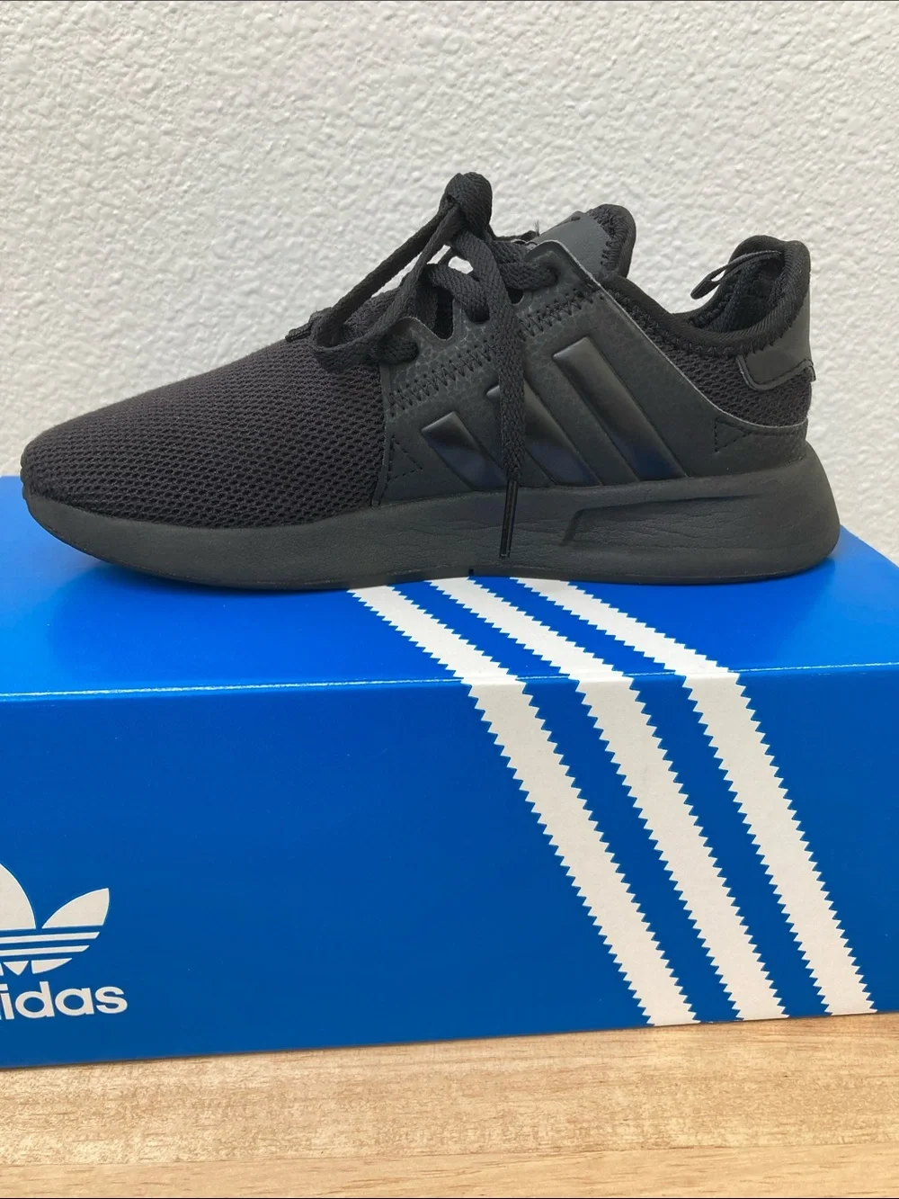 SALE! 50% Off adidas Kids X_PLR C Black Mesh Lace-Up Sneakers Size 13.5